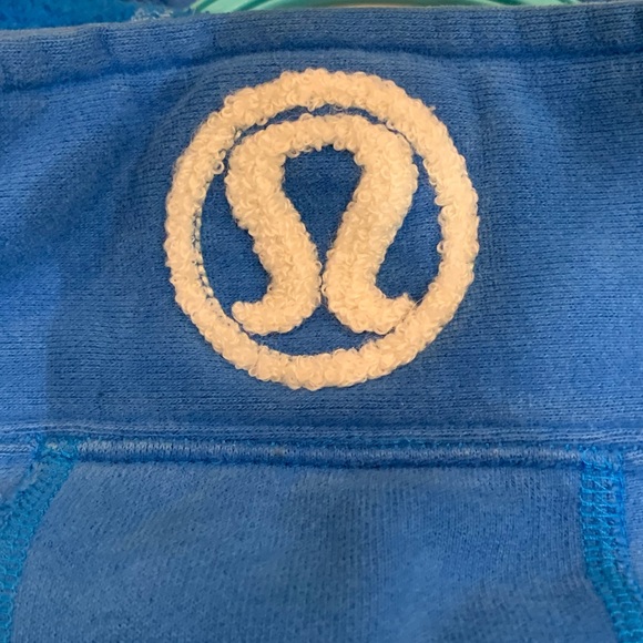 Blue Lululemon Scuba Hoodie - Picture 5 of 5